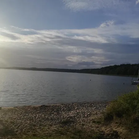 Nyaraló Kaszuby Dom Nad Jeziorem Szczytno Duze *